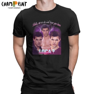 เสื้อยืดแขนสั้น คอกลม ผ้าฝ้าย 100% พิมพ์ลาย Bella Where The Hell Have You Been Loca สําหรับผู้ชายS-5XL