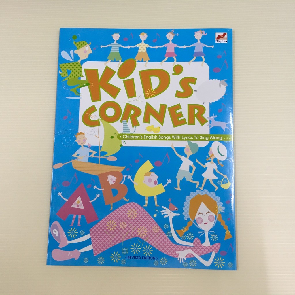 Kids Corner Children เพลงภาษาอังกฤษพร้อมเนื้อเพลงเพื่อร้องเพลงหนังสือเดี่ยวเปียโน Along