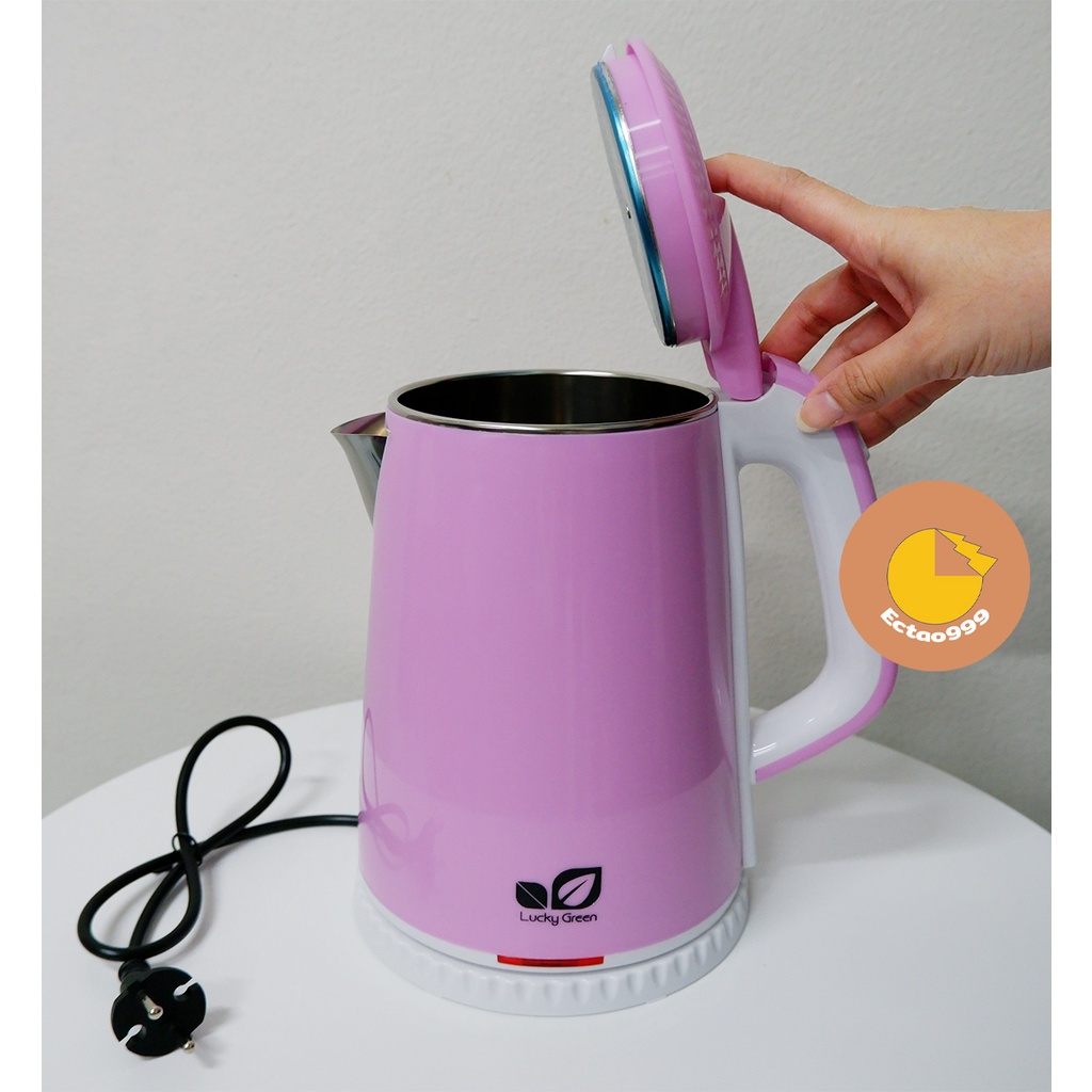 [ลูกค้าใหม่ 1 บาท] กาต้มน้ำไฟฟ้า กาน้ำ กาน้ำร้อน ขนาด  2.3 ลิตร - รูปที่ 2