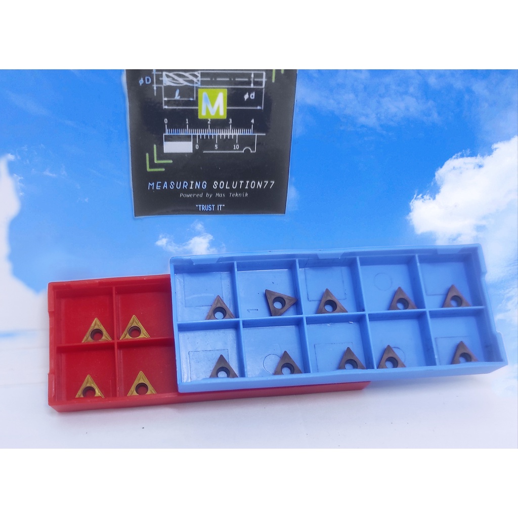 Ms7 เครื่องกลึงใส่ TCMT11 คาร์ไบด์ใส่ TCMT 1102 ใหม่