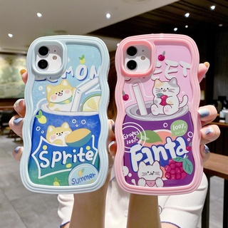 เคสโทรศัพท์มือถือ ลายเครื่องดื่ม Fanta Sprite 2 in 1 สําหรับ iPhone 13promax 12 11 X XR XSMAX