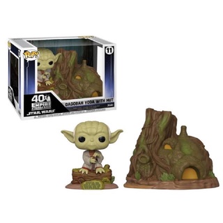 Funko Pop Town Dagobah Yoda With Hut 11