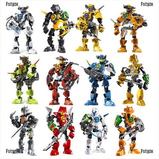 ของเล่นฟิกเกอร์ fstyzx Star Warrior Soldier bionicle Hero Factory Robot