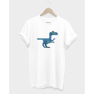 เสื้อยืด ลาย ไดโนเสาร์ แรปเตอร์ / เวโลซีแรปเตอร์ Velociraptor Dinosaur