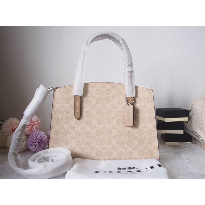 COACH  CHARLIE CARRYALL 28 IN SIGNATURE CANVAS #coach32749