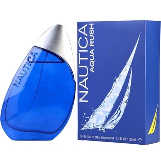 Nautica aqua rush 100ml edt ซีล ส่งฟรี