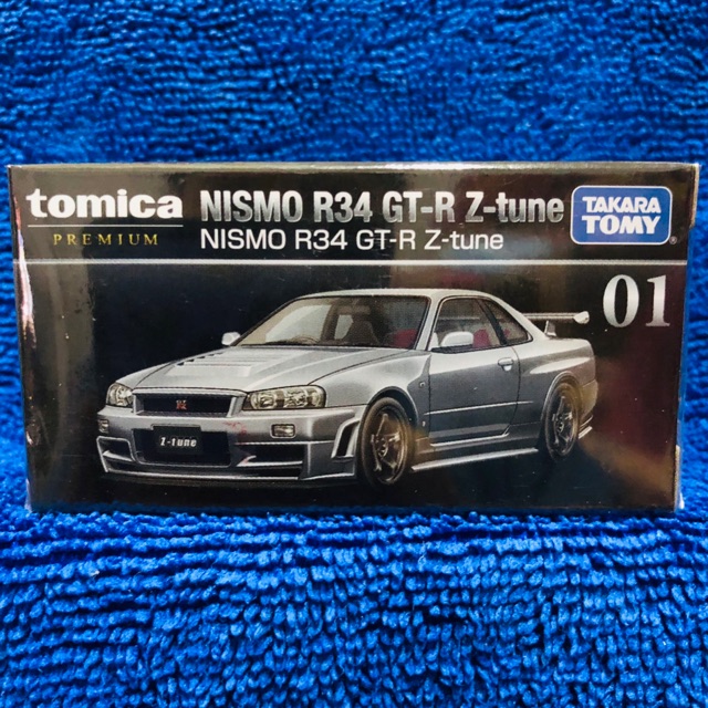 Tomica #01 NISMO R34 GT-R Z-tune กล่องPREMIUM