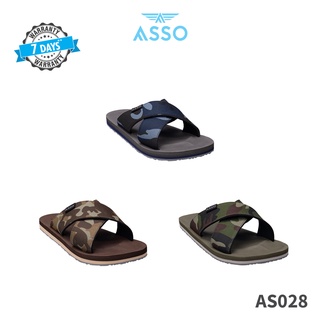 ASSO รองเท้าแตะ รุ่น AS028 ใส่สบาย เหมาะสำหรับทุกเพศทุกวัย (598)