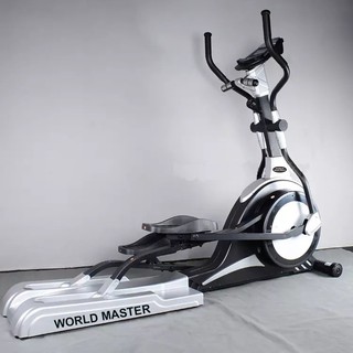 เครื่องเดินวงรี Electronic Magnetic Elliptical bike KL8799( Flywheel 14 KG.)ยี่ห้อ WORLD MASTER FITNESSรองรับน้ำหนักผู้ใ