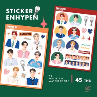 sticker ENHYPEN สติ๊กเกอร์เอ็นไฮเพน