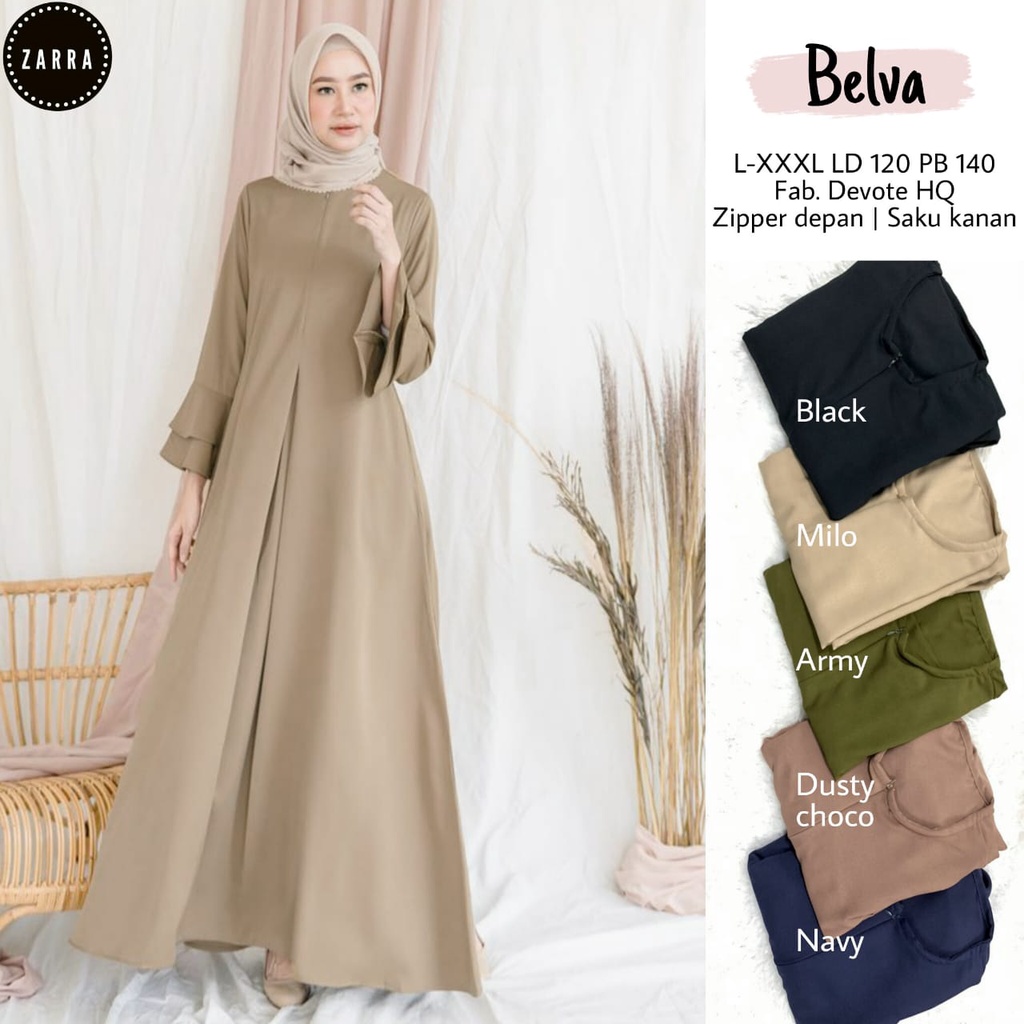 BELVA GAMIS ld 120cm DEVOTE ซิปด้านหน้าคุณภาพสูง BUSUI friendly กระเป๋าขวา สไตล์พรีเมี่ยมธรรมดา
