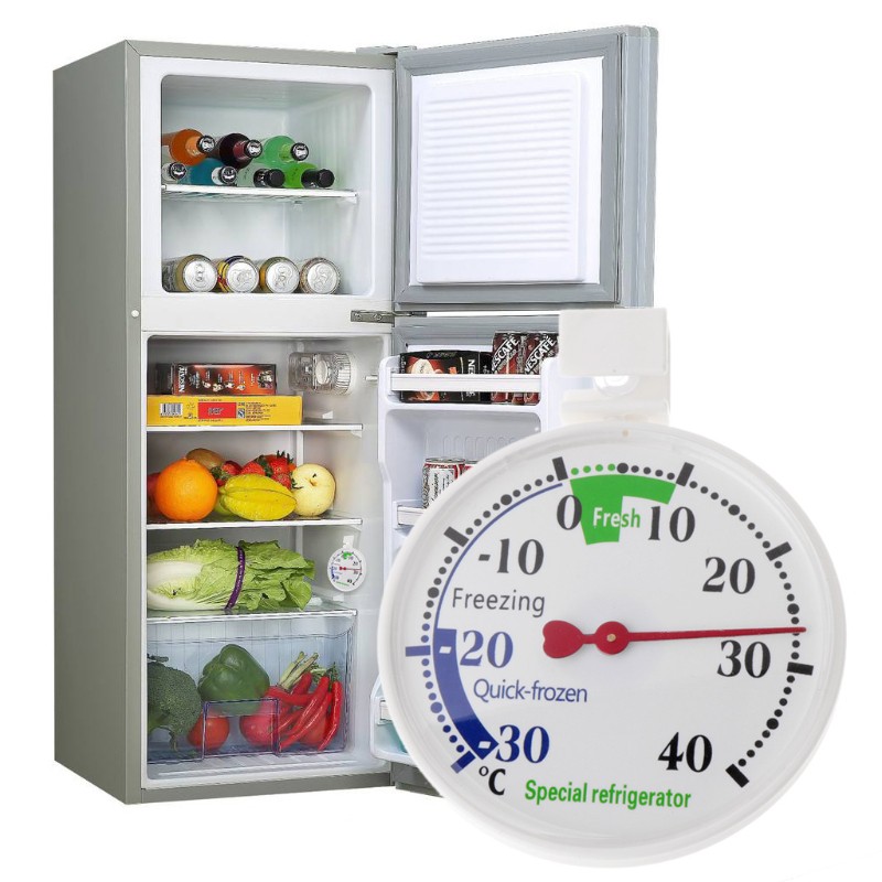 WER Refrigerator Freezer Thermometer Fridge Refrigeration Temperature Gauge Home use