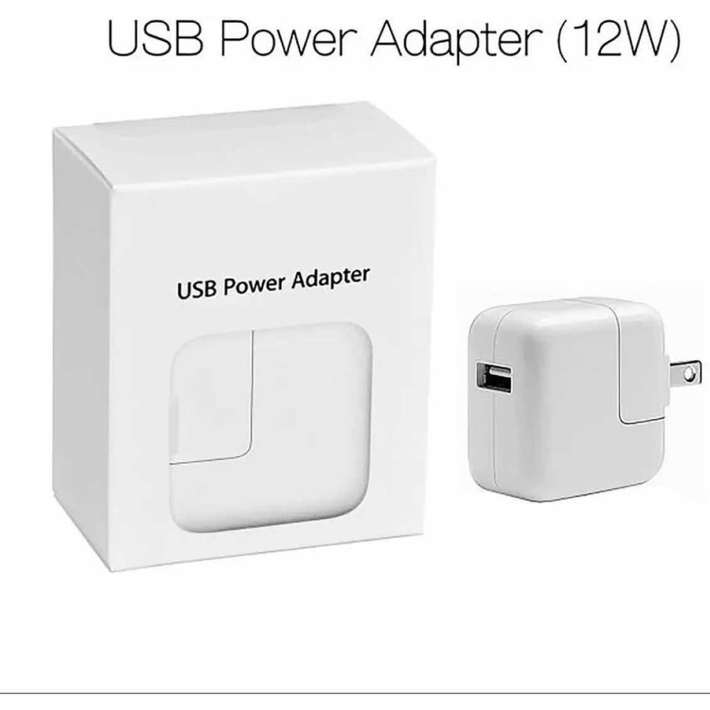 หัวชาร์จ12W iphone ipad ipod USB Adapter