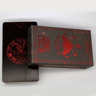 【Ready Stock】78 Card Deck Occult Tarot