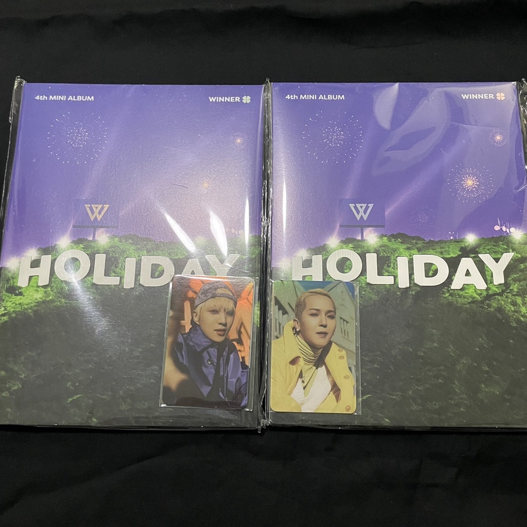 พร้อมส่ง [YG SELECT EDITION] WINNER 4th MINI ALBUM [HOLIDAY] (PHOTOBOOK ver.) NIGHT ver.