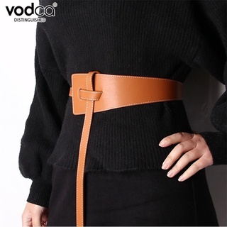 Vodca-เข็มขัดผู้หญิง เข็มขัดตกแต่ง เดรส เสื้อโค้ท เสื้อกันหนาว แฟชั่น เข็มขัดหรูหรา ขายส่ง KP-765