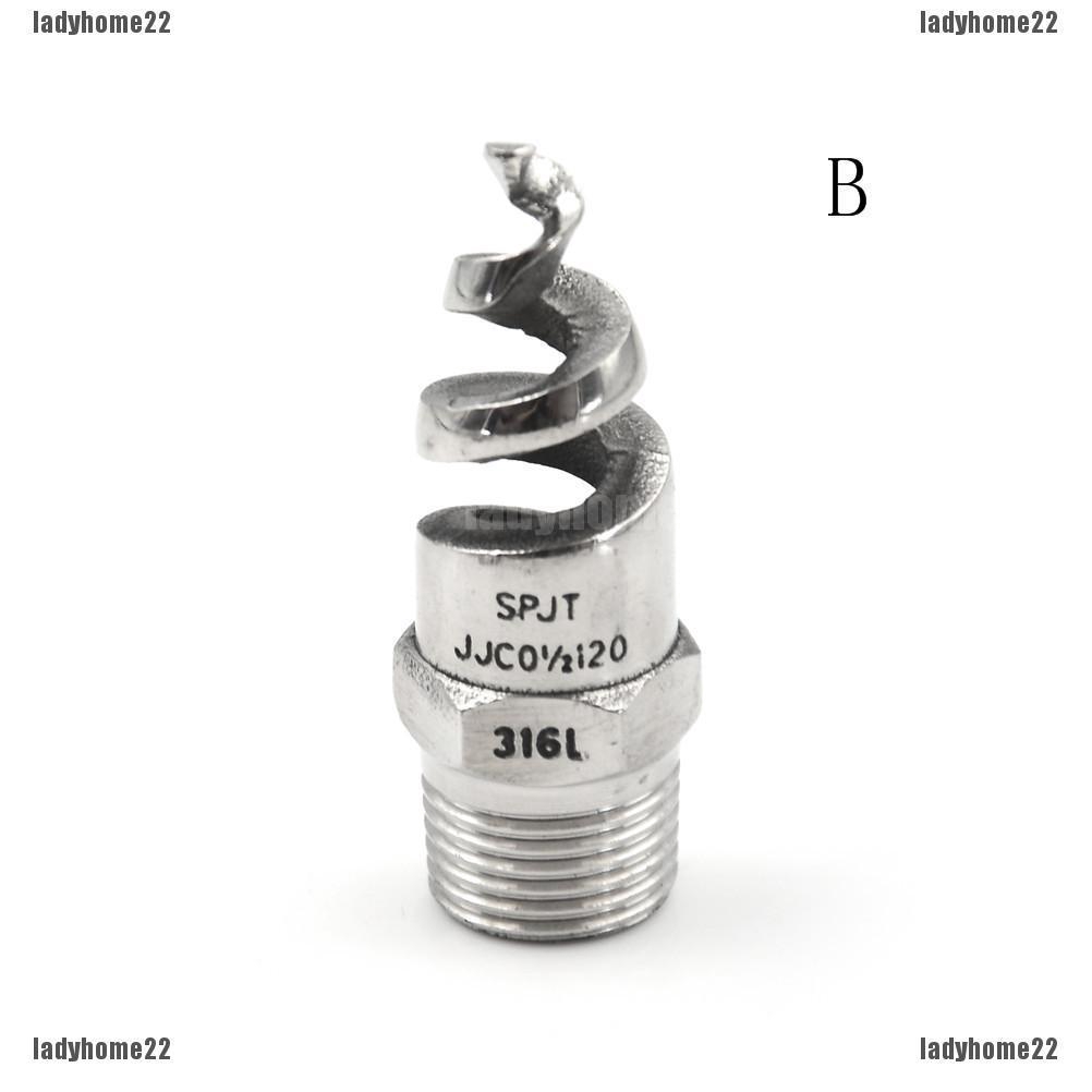 Details about   1/2" NPT Male Spiral Cone Atomization Nozzle Stainless Steel 316 10PCS 