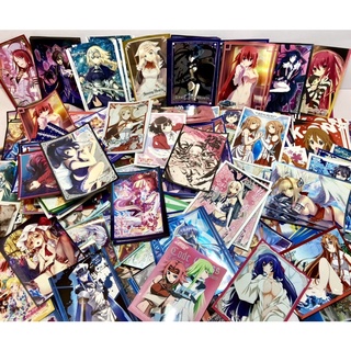 [สุ่มเศษสลีฟอนิเมะหายาก 1ชุด =16ซอง] Character Sleeve , Bushiroad Sleeve , สลีฟการ์ด , ซองการ์ด , ซองใส่การ์ด (JP)