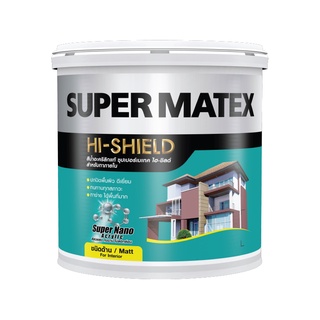 TOA Super Matex เมเทคภายในด้าน ขนาด 3ลิตร สีเบอร์ SM-XXX สีน้ำอะคริลิค สีทาบ้าน