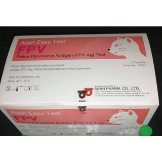 FPV TEST KIT ชุดตรวจแมว ASAN/KOREA ชุดตรวจไข้หัดแมว 10ชุด