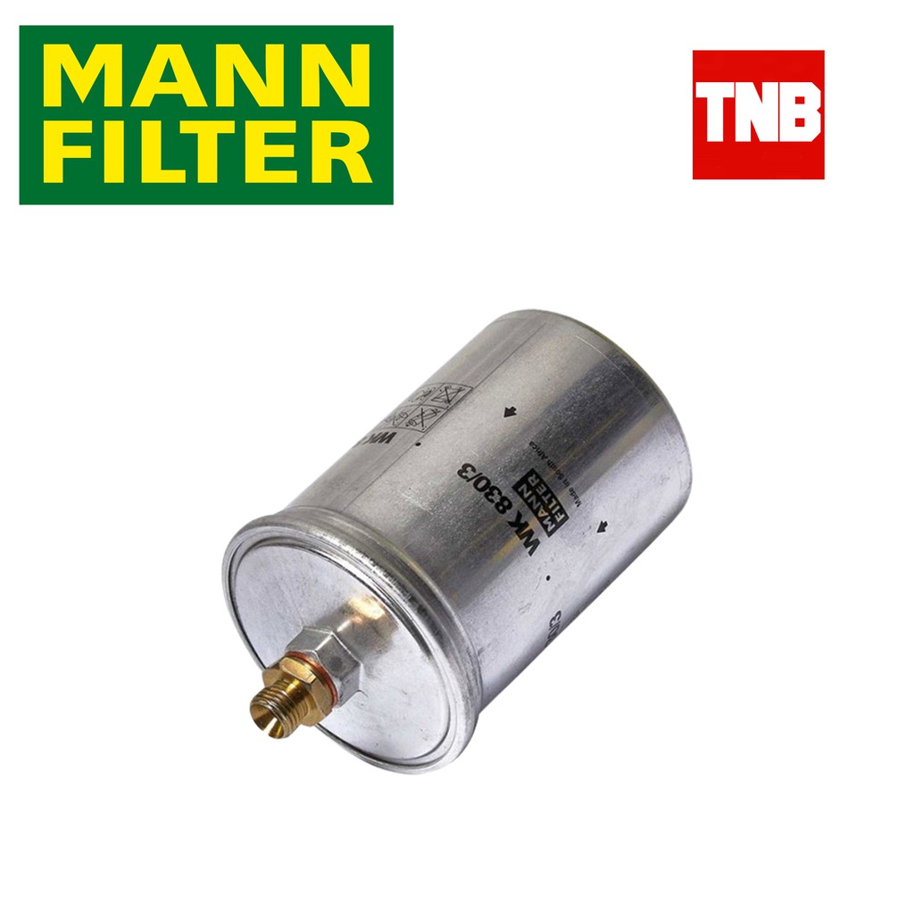 MANN FILTER BENZ กรองเบนซิน WK830/3 ( KL19 ) เบนซ์ เครื่อง M102 M103 M104  M111 รุ่น W123 W124 W201 W202 W126 | Shopee Thailand