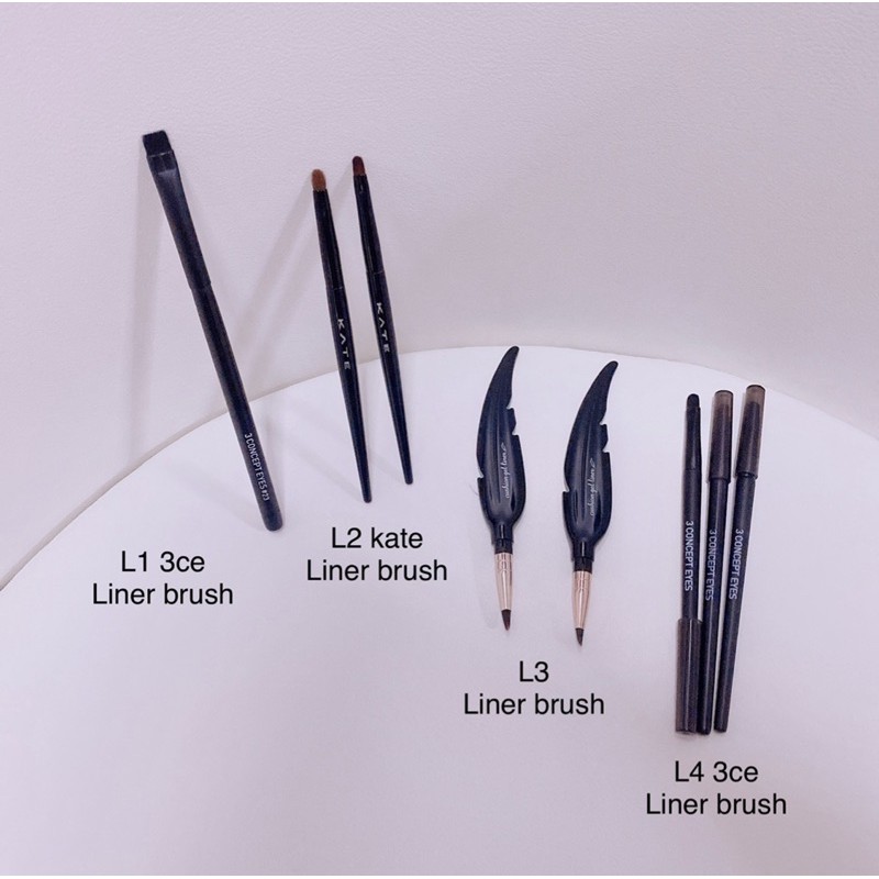 eyeliner brush แปรงอายไลน์เนอร์ 3ce / kate