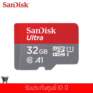 เมมโมรี่การ์ด Sandisk Ultra MicroSDHC A1 32GB 98MB/S UHS-1 Class 10 (SDSQUAR-032G-GN6MA)