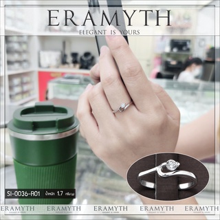 Eramyth Jewelry แหวน เงินแท้ SI-0036-R01 งานฝังเพชรสวิลCZ สินค้ามาตรฐานส่งออก🛫(พร้อมส่ง)