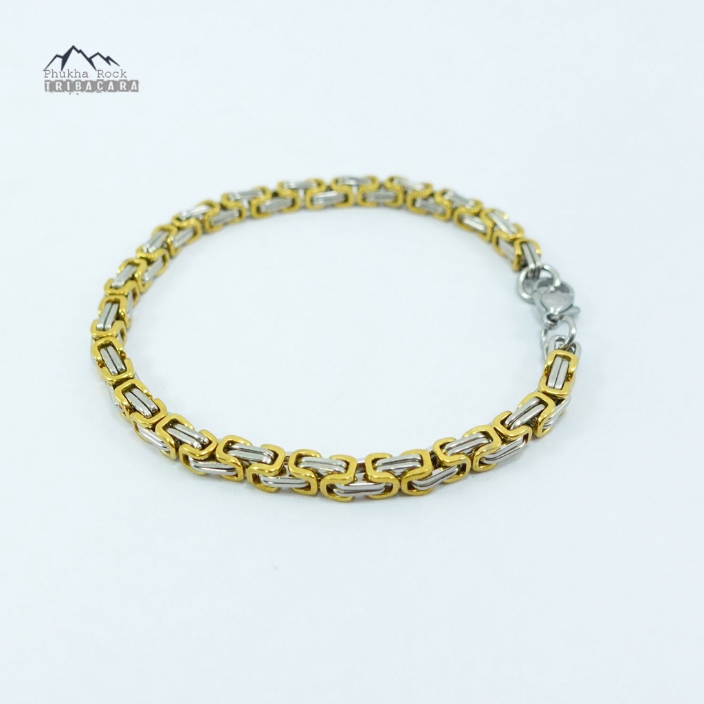 BN33 สร้อยข้อมือ สแตนเลส ลายบาหลี บายแซนไทน์ สแตนเลสแท้ รูปที่ 7