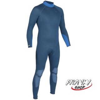 ชุดเวทสูทดำน้ำลึกนีโอพรีนสำหรับผู้ชายหนา 3 มม. มีซิปด้านหลัง Swimming Wetsuit for Men