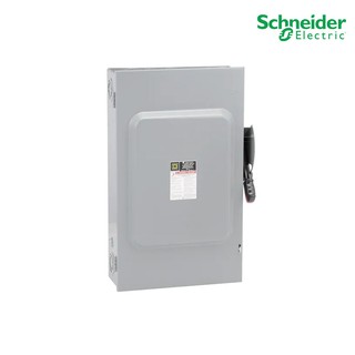 Schneider Safety Switch 200 แอมป์ สำหรับไฟ 3 เฟส - 600V Heavy Duty 600VAC เซฟตี้สวิตช์แบบไม่มีฟิวส์ใช้เป็นสะพานไฟ :HU364