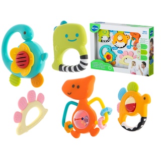 Hola Baby Rattle ของเล่นเด็กสำหรับพัฒนากล้ามเนื้อ สายตาและประสาทสัมผัส