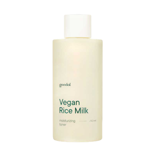 GOODAL VEGAN RICE MILK MOISTURIZING TONER 250ml โทนเนอร์ ให้ความชุ่มชื้นเก็บกักน้ำ ปกป้องผิวลดการสังเคราะห์เม็ดสีเมลานิน