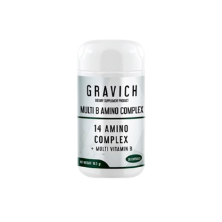 [ลดทันที 80 กรอกโค้ด RXDABFQ] Gravich Multi B Amino Complex 30 capsules อาหารเสริม ซ่อมแซมผิว เสริมภูมิคุ้มกันผิวที่ดี