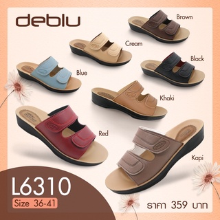 L6310 รองเท้าแตะ หญิง แบบสวม แบบหนีบ deblu เดอบลู นุ่มนิ่ม เพื่อสุขภาพ น้ำหนักเบา ของแท้ 100% 🇹🇭ประเทศไทย🇹🇭Thailand🇹🇭