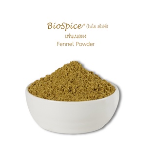 เครื่องเทศ (Spice) เฟนเนลผง Fennel Powder (ขนาดบรรจุ 250 กรัม) ตราไบโอ สไปซ์ (BioSpice)