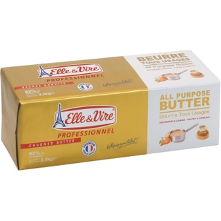 เนยจืด Elle&amp;Vire 🧀 2.5 kg ก้อนใหญ่ ❗ รบกวนอ่านรายละเอียดการจัดส่ง ก่อนทำการสั่งซื้อ ❗