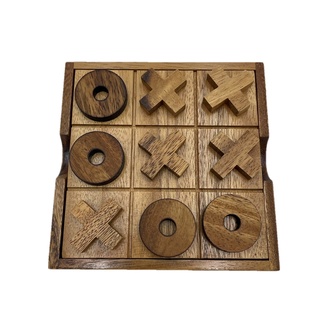 เกมไม้เอ็กซ์โอ เกมกระดานเอ็กซ์โอTic Tac Toe Board Game XO Games เกมส์ไม้บริหารสมอง เกมส์ฝึกทักษะวางกลยุทธ์