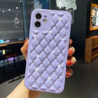 เคส ลายเพชร วิบวับ แข็งแรง น่าใช้ เคสโทรศัพท์ ใช้สำหรับ ไอโฟน 7 Plus XS MAX 12 12 Pro max ขึ้นไป