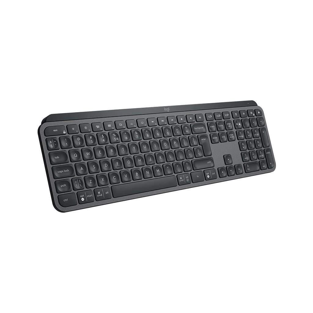 LOGITECH Keyboard Wireless MX KEY (คีย์บอร์ด ไร้สาย) - Black