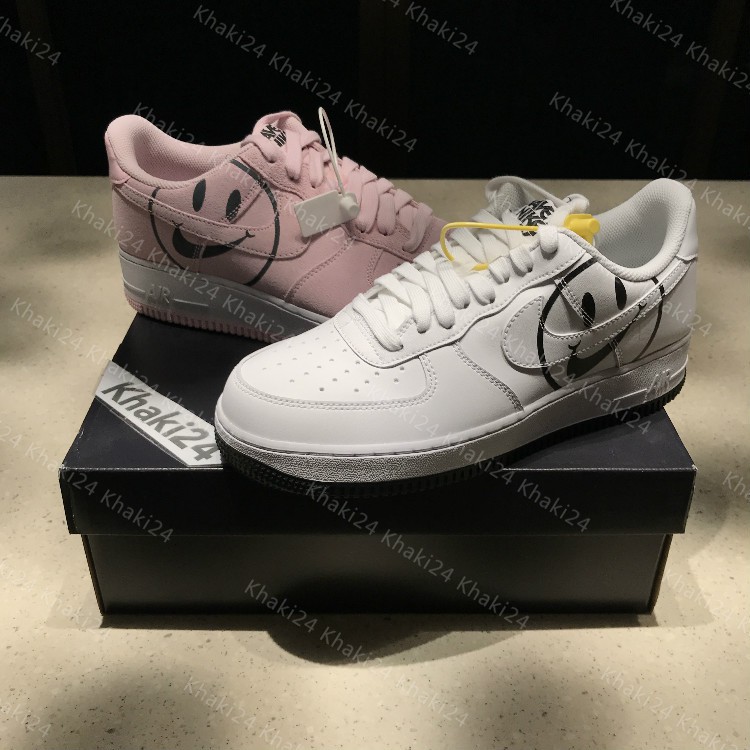 air force 1 smiley face