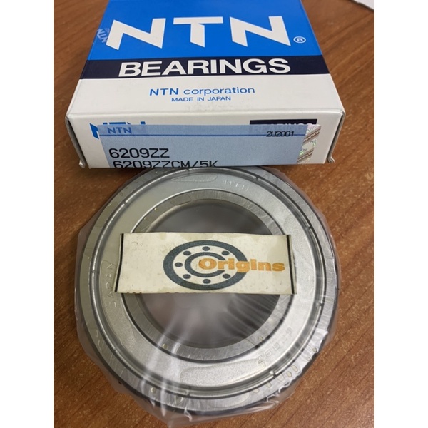BEARING 6209 ZZ NTN ORIGINAL JAPAN 6209ZZ