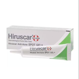 Hiruscar anti-acne spot gel 4ml. เจลแต้มสิว