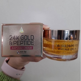 Eyenlip 24K Gold &amp; Peptide Ampoule Cream 50g.