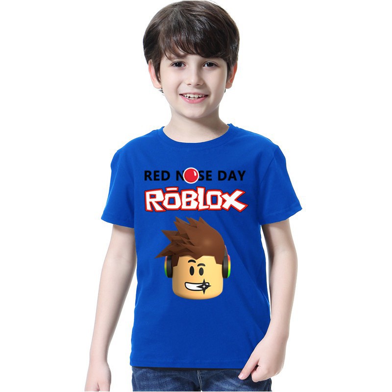 เสื้อยืด ลาย Roblox สำหรับเด็ก