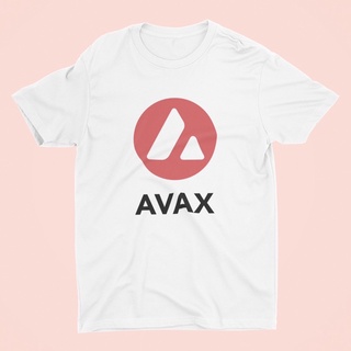 เสื้อยืดคริปโต เสื้อยืดบิทคอยน์ BTC ลาย AVAX 💎