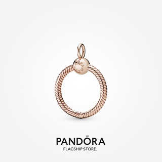 Pandora จี้รูปดอกกุหลาบ ขนาดเล็ก ของขวัญวันเกิด สําหรับสุภาพสตรี DIY p825