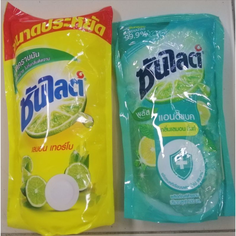 ซันไลต์แอนตี้แบค กลิ่นเลมอน มิ้นท์ ขนาด 500 มล.