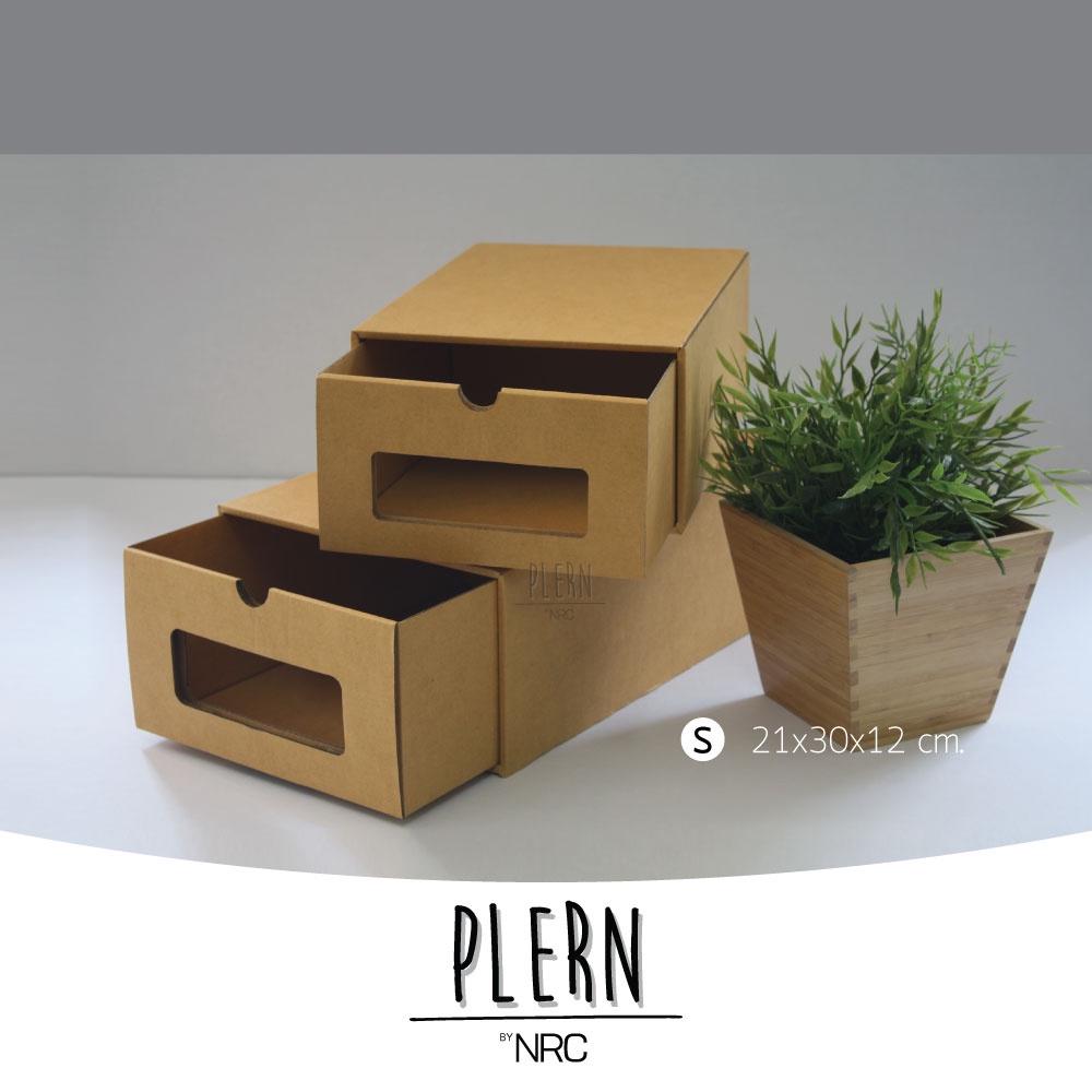 [Plern by NRC] กล่องลิ้นชักอเนกประสงค์ เพลิน กล่องเล็ก ขนาด 21x30x12cm.