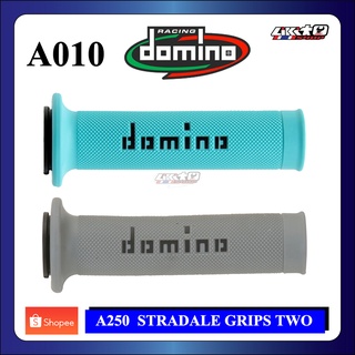 DOMINO ปลอกมือรุ่น A010  มิ้นท์/ดำ, เทา/ดำ (made in Italy)